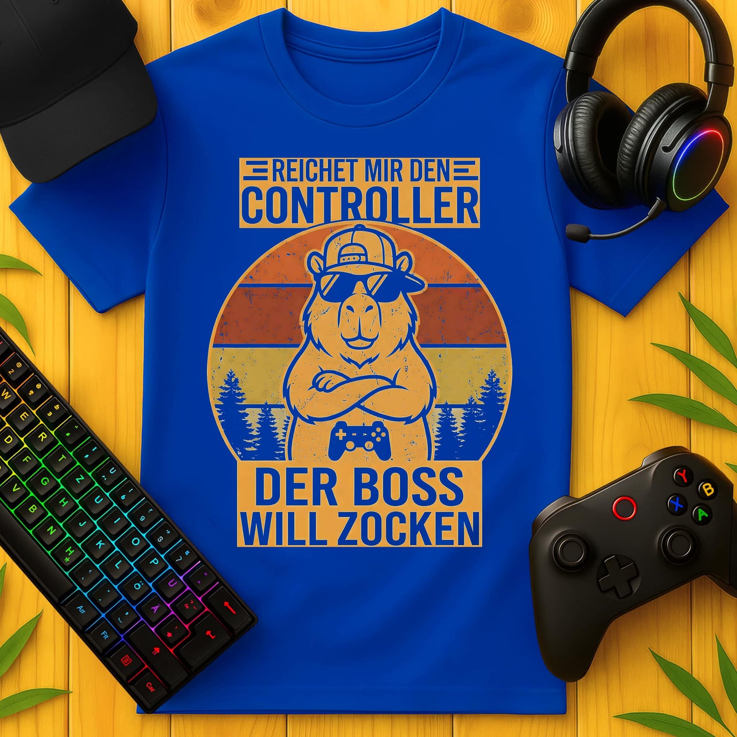 Der Boss will Zocken T-Shirt