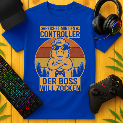 Der Boss will Zocken T-Shirt