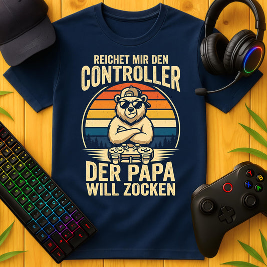 Papa will Zocken T-Shirt