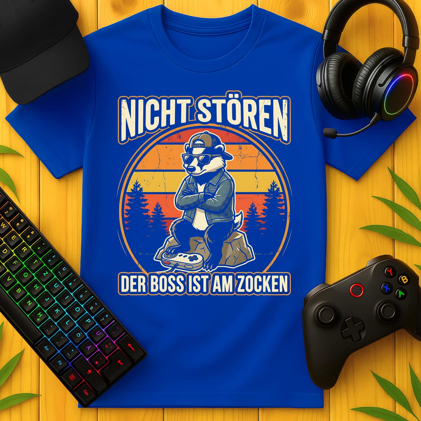 Nicht stören Raccoon T-Shirt