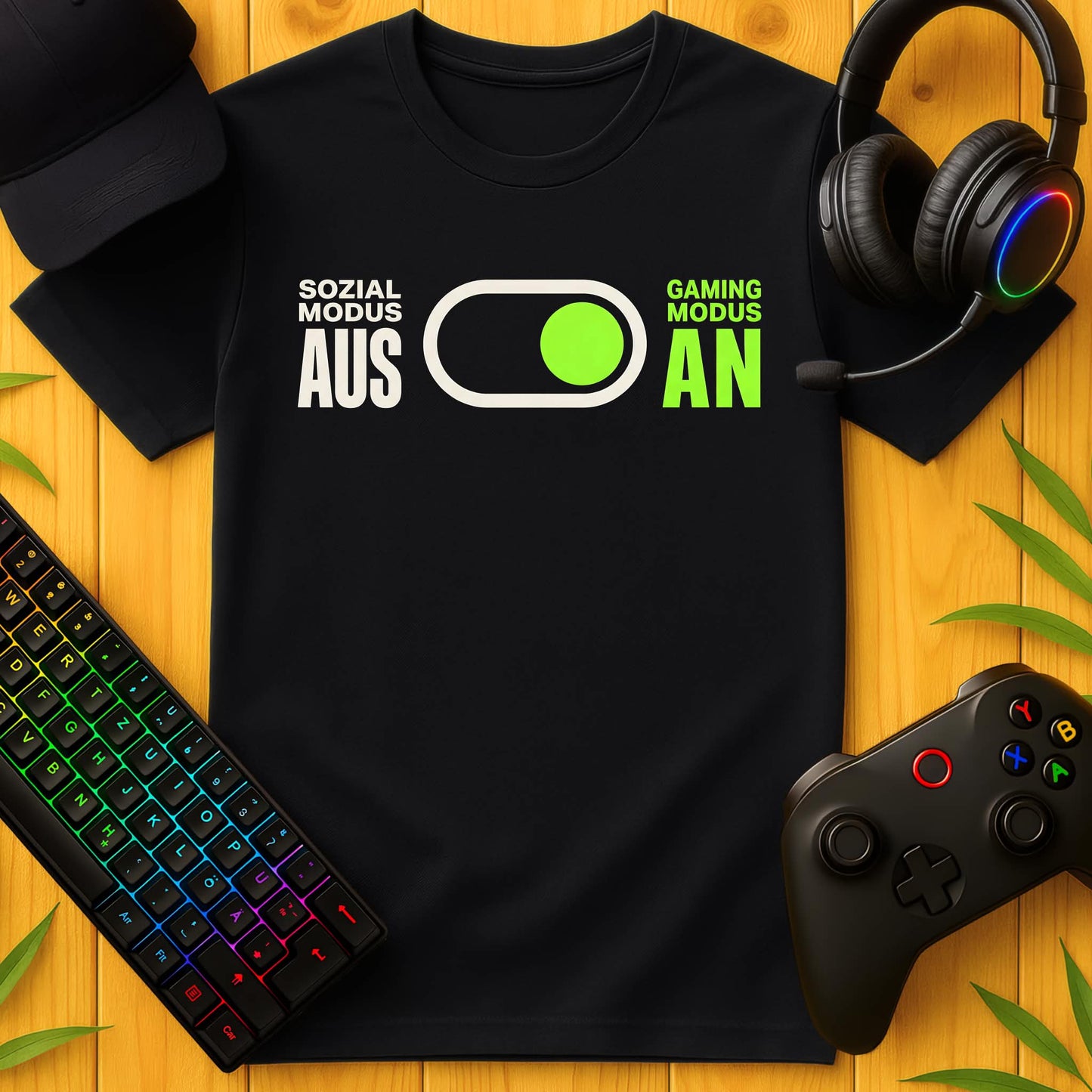 Sozial-Modus AUS T-Shirt