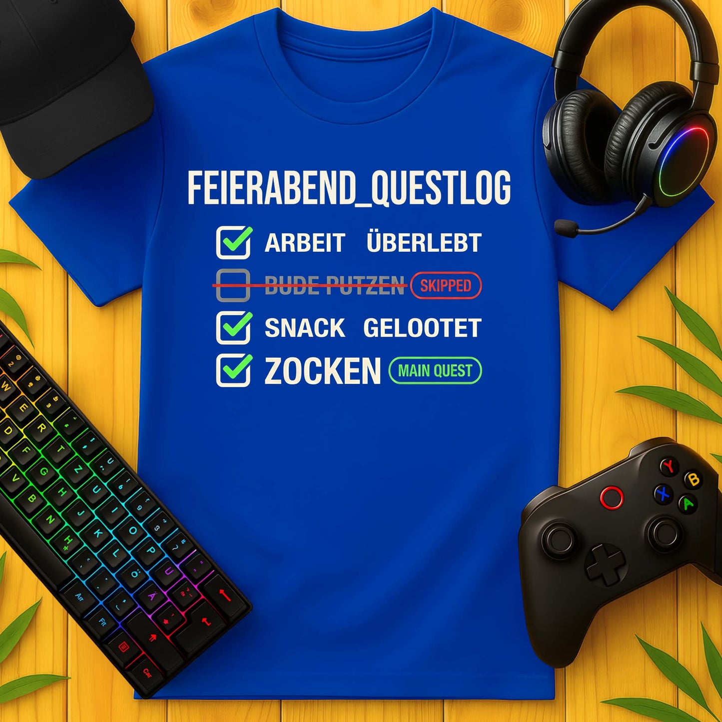 Feierabend Questlog T-Shirt