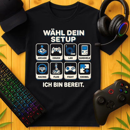 Wähl Dein Setup T-Shirt für Kids