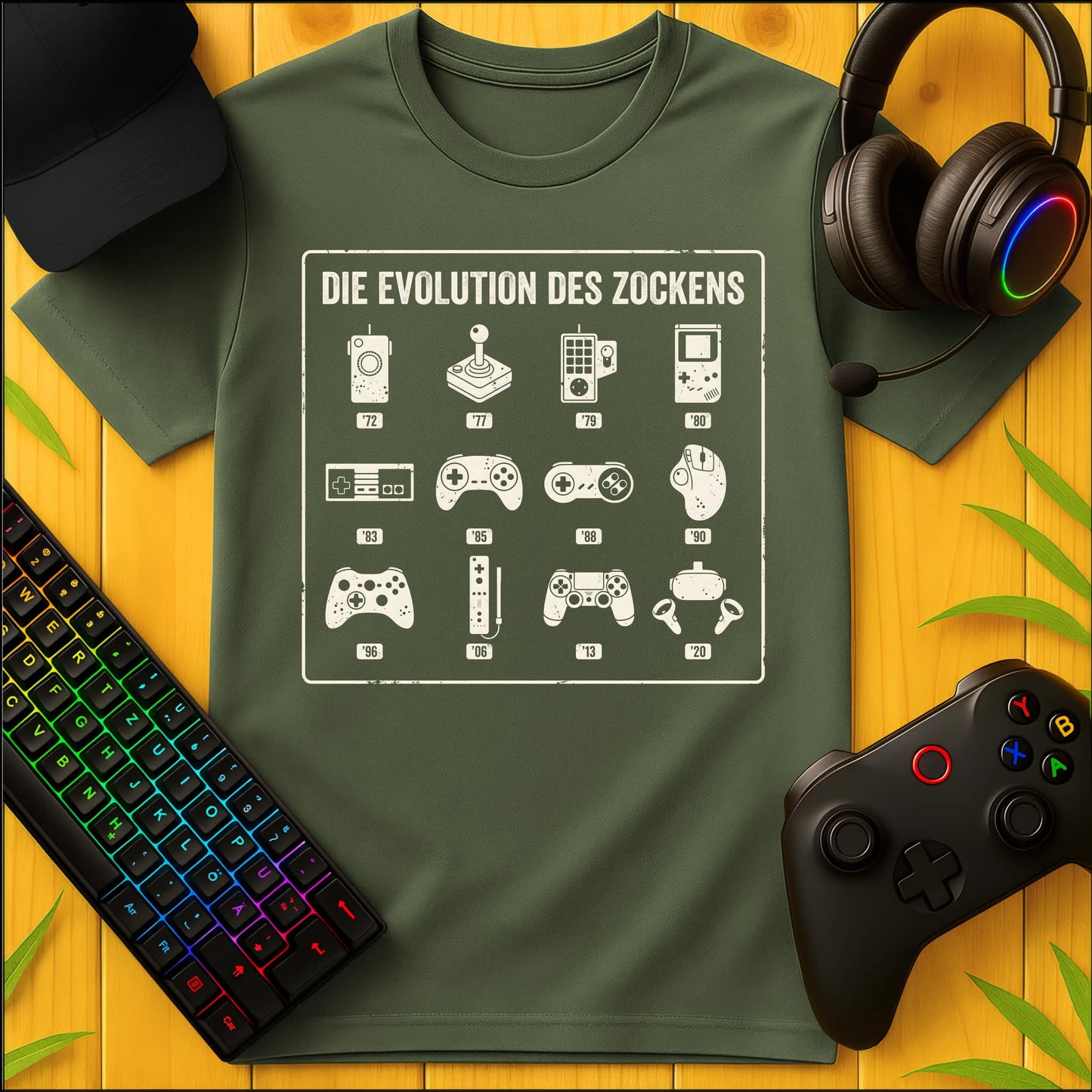Evolution des Zockens T-Shirt