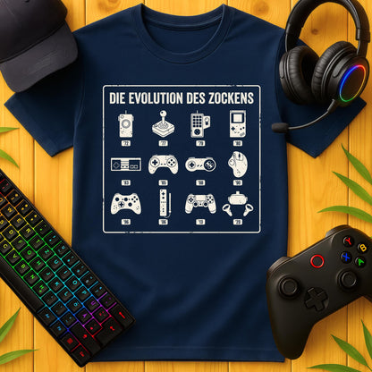 Evolution des Zockens T-Shirt