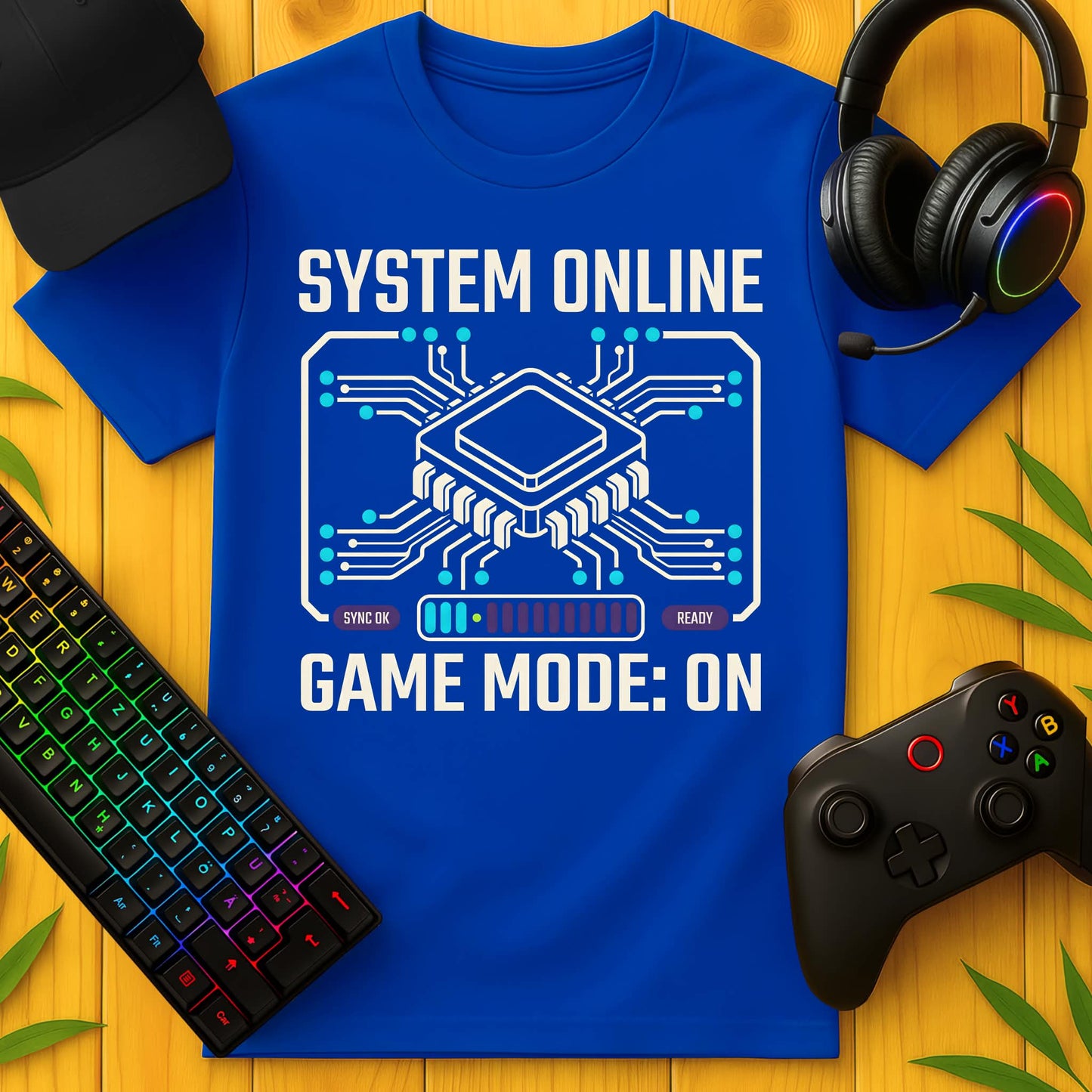 Game Mode On T-Shirt für Kids