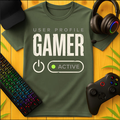 User Profile distress T-Shirt