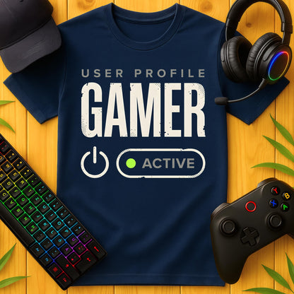 User Profile distress T-Shirt