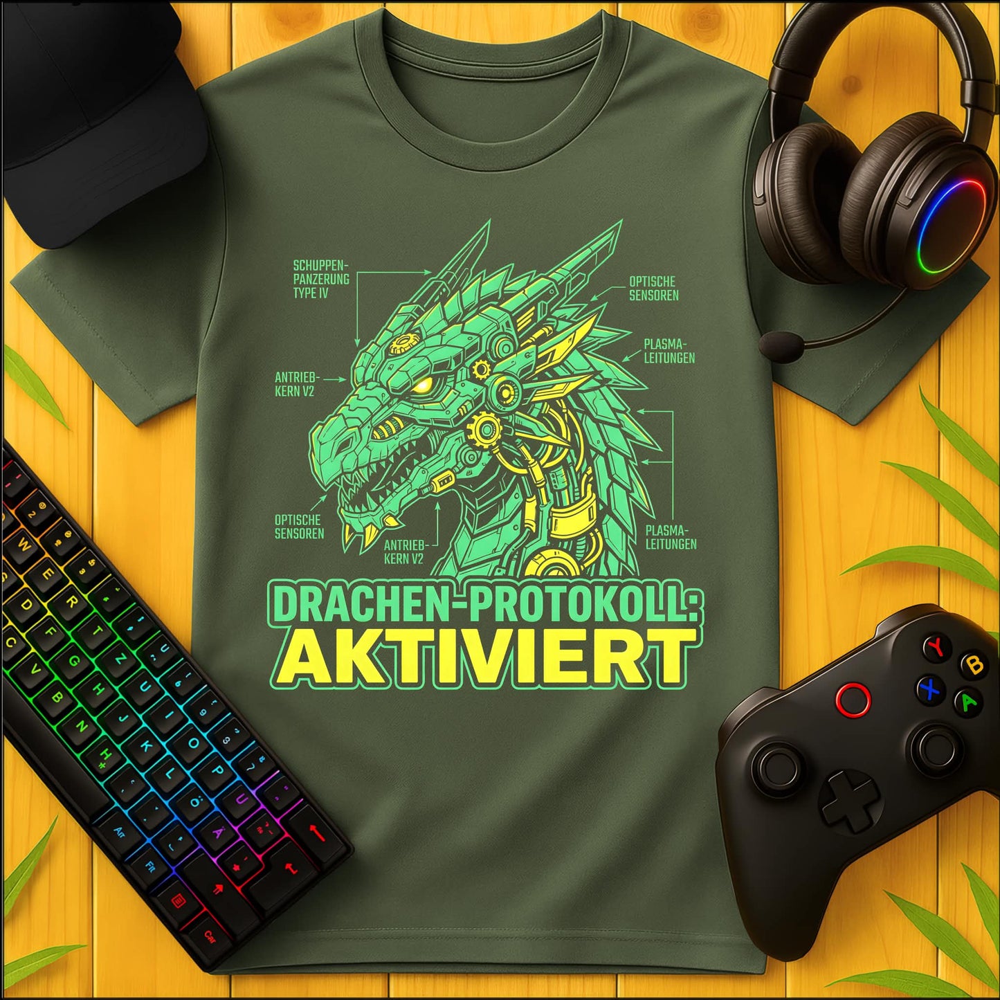 Drachen_Protokoll T-Shirt