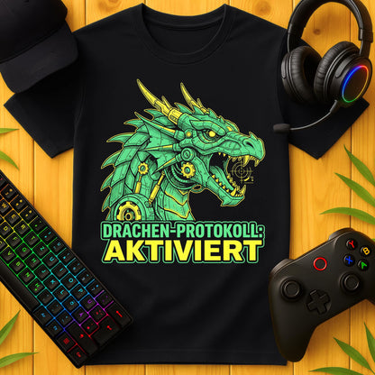 Drachenprotokoll aktiviert T-Shirt für Kids