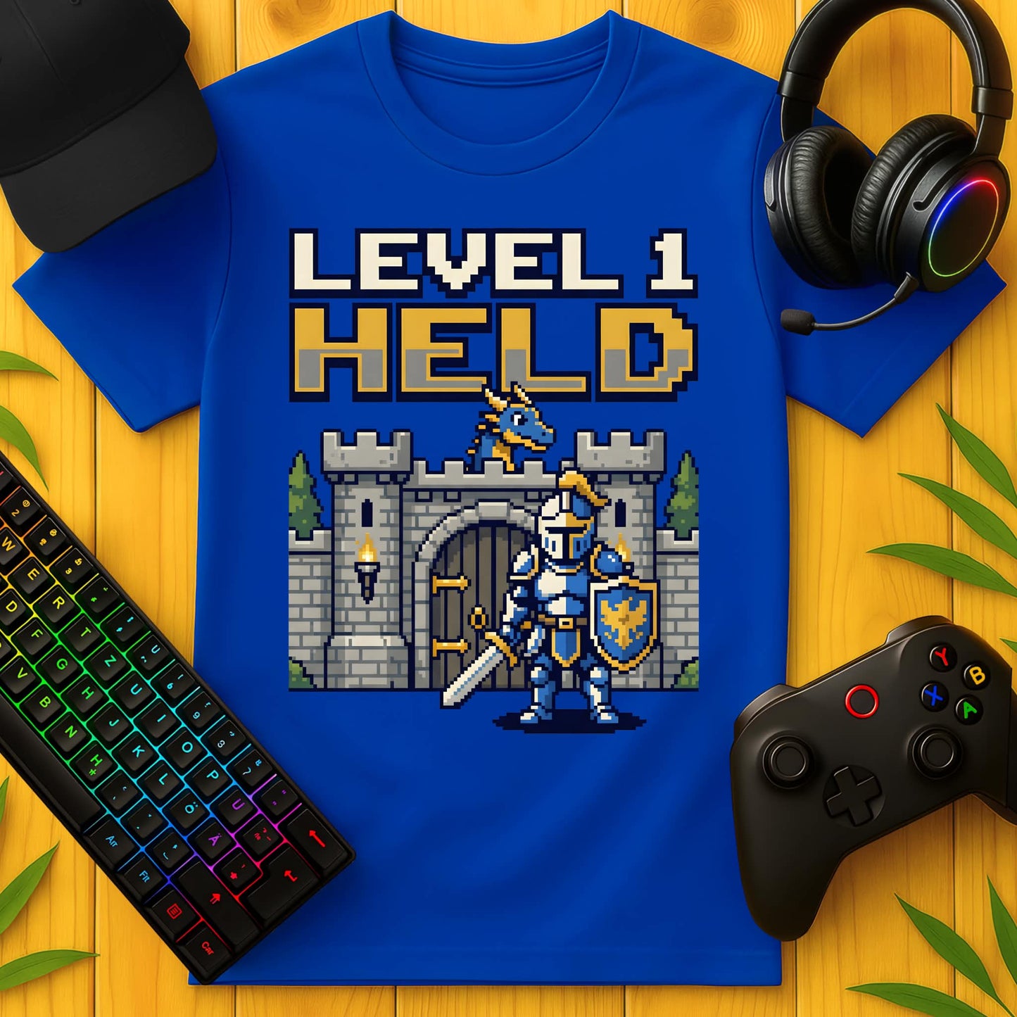 Level 1 Held T-Shirt für Kids