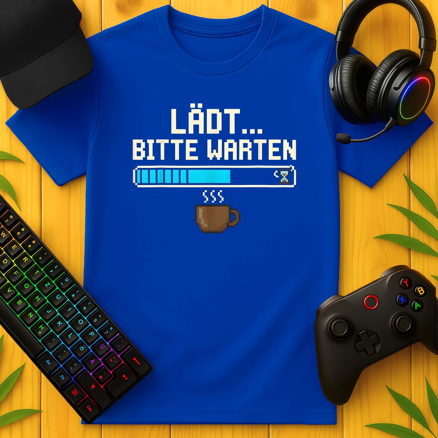 Lädt Bitte Warten T-Shirt
