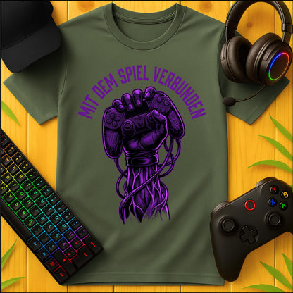 Mit dem Spiel verbunden T-Shirt