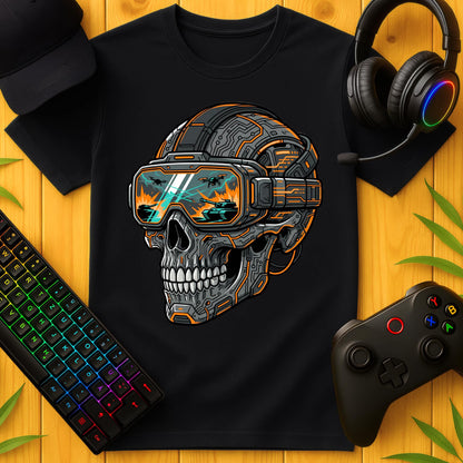Techno Skull T-Shirt für Kids