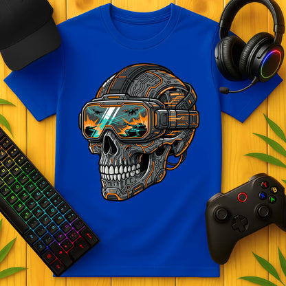 Techno Skull T-Shirt für Kids