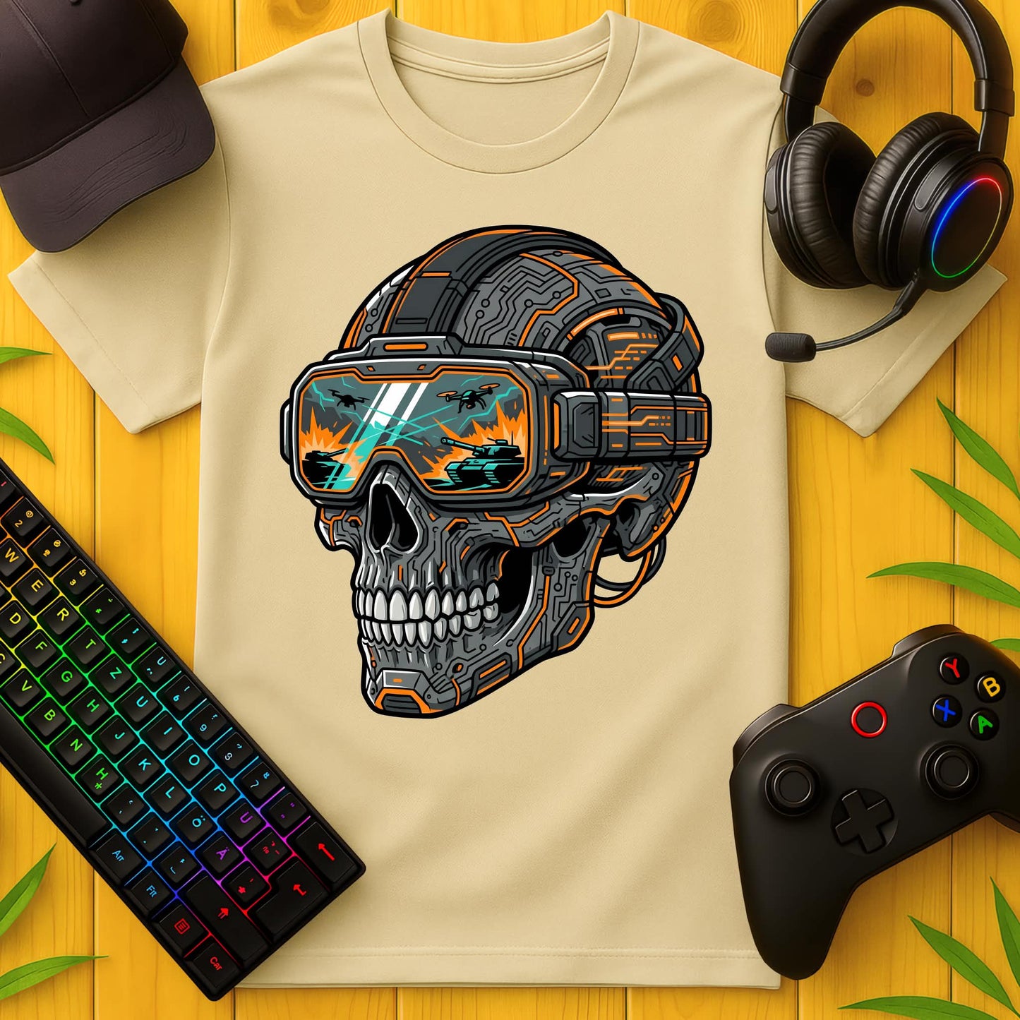 Techno Skull T-Shirt