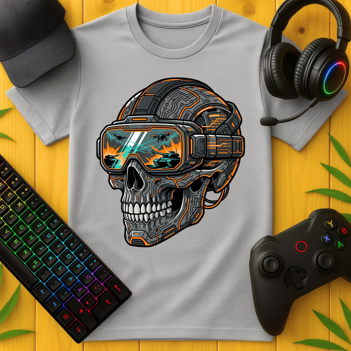 Techno Skull T-Shirt