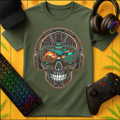 Techno Skull Front T-Shirt