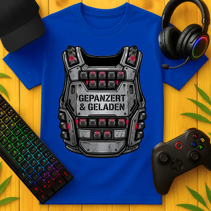 Gepanzert und geladen T-Shirt