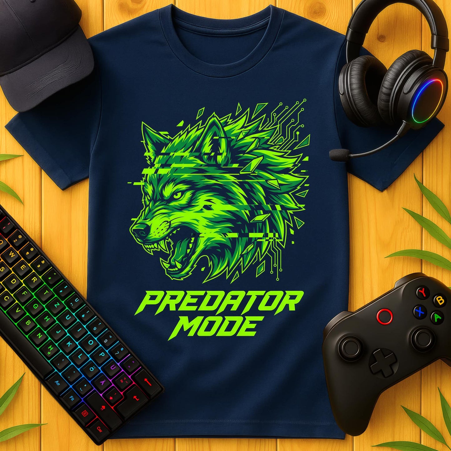 Predator Mode Glitch T-Shirt