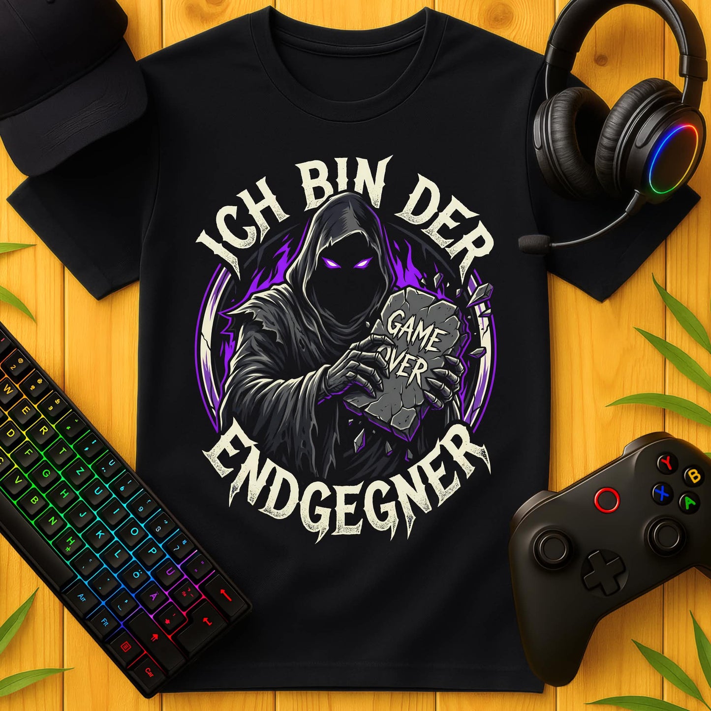 Endgegner Game Over T-Shirt
