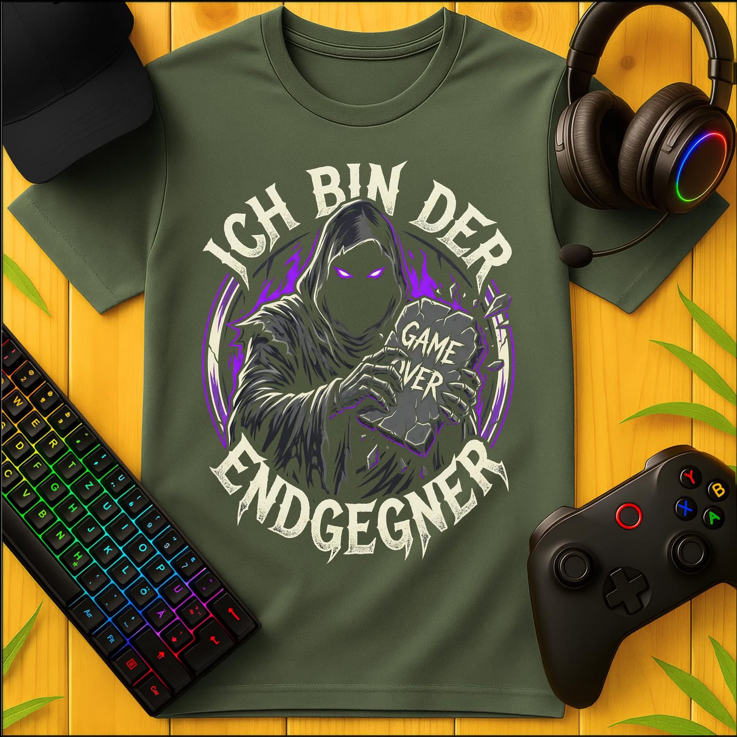 Endgegner Game Over T-Shirt