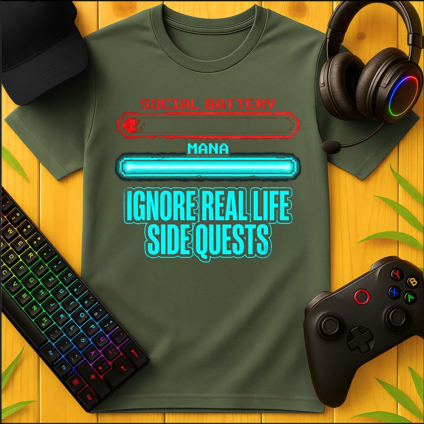 Real Life Side Quests T-Shirt