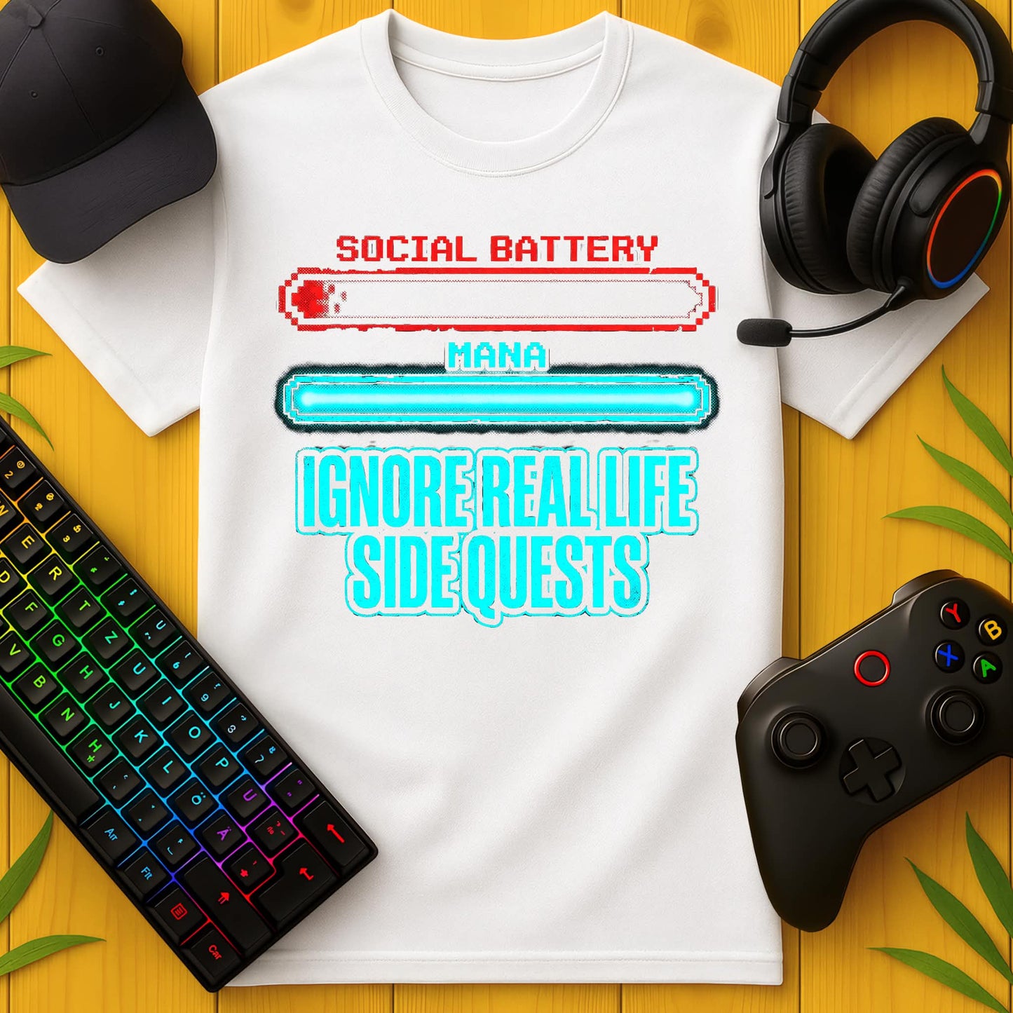 Real Life Side Quests T-Shirt