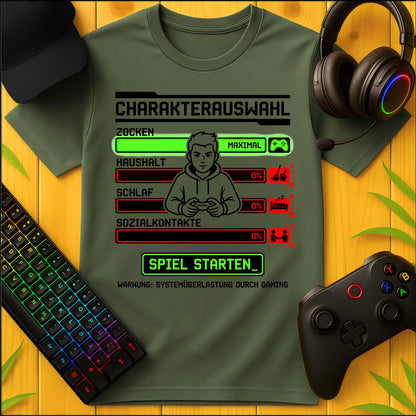 Charakterauswahl T-Shirt