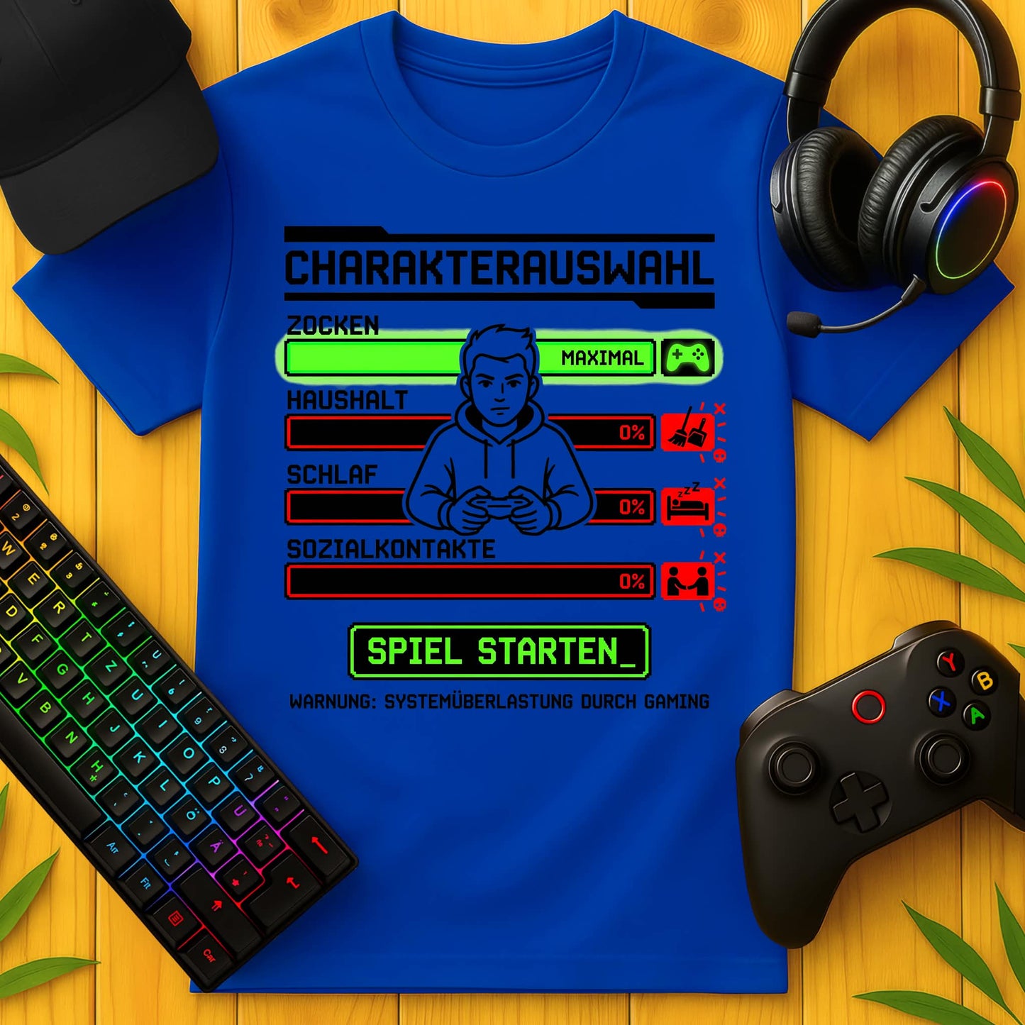 Charakterauswahl T-Shirt
