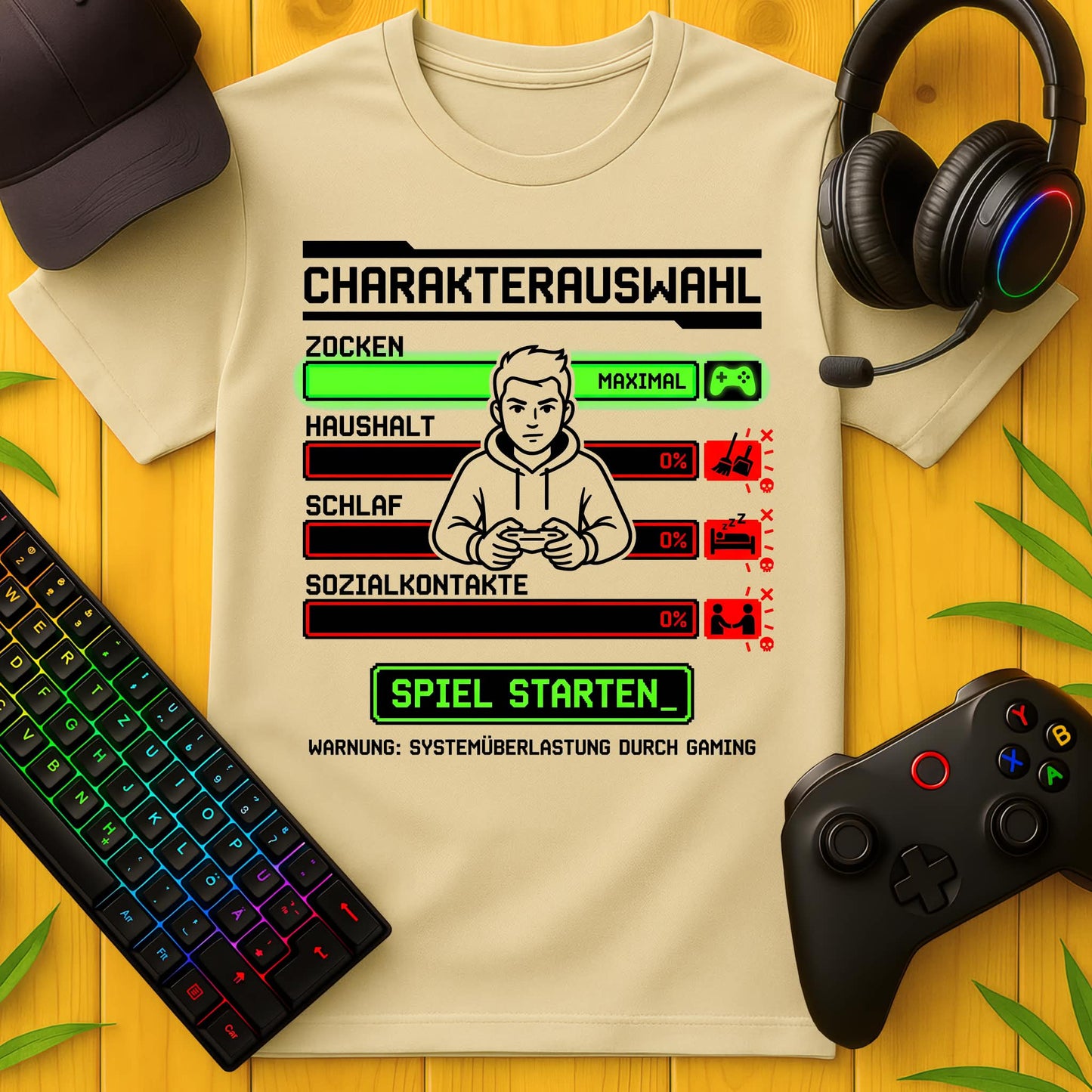 Charakterauswahl T-Shirt