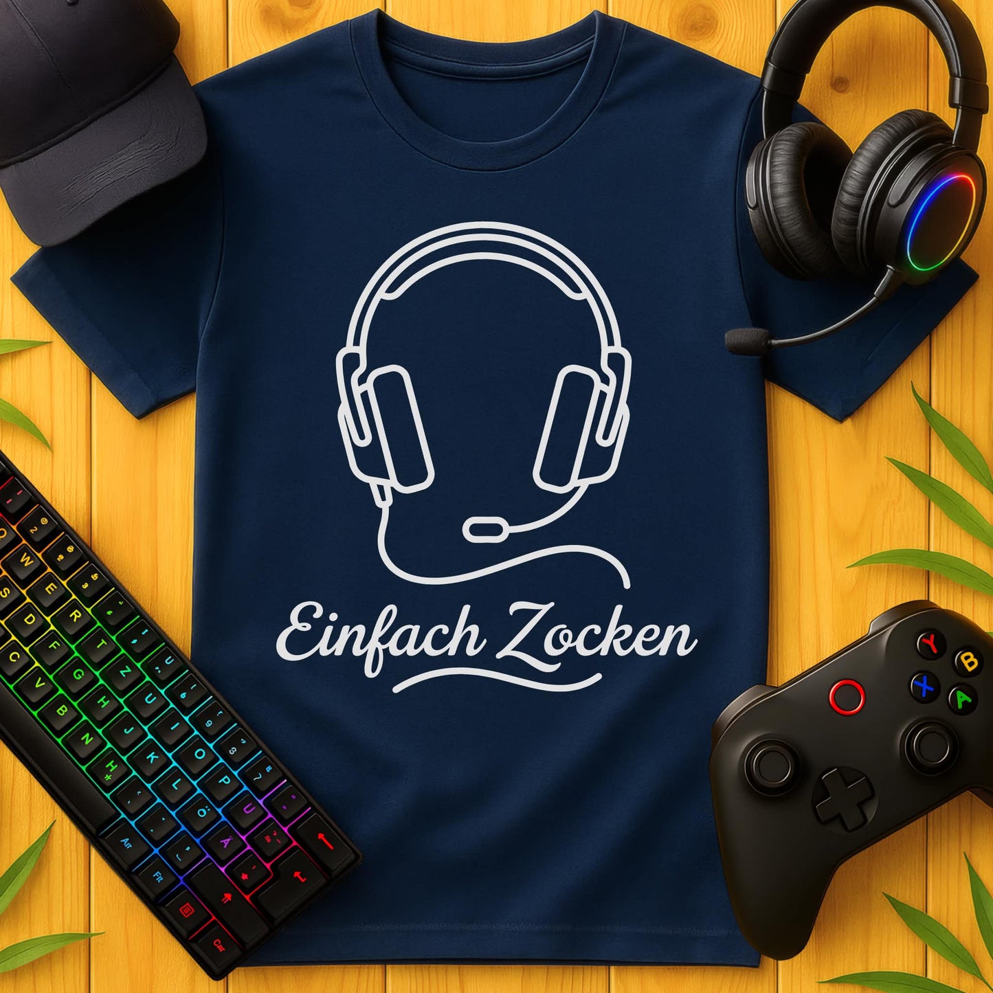Einfach Zocken T-Shirt für Kids