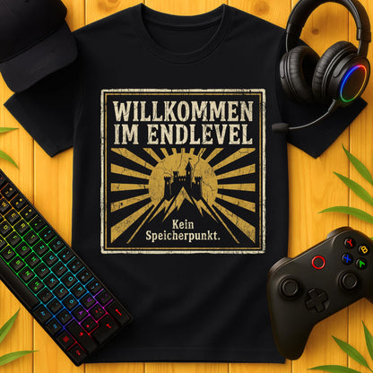 Willkommen im Endlevel T-Shirt