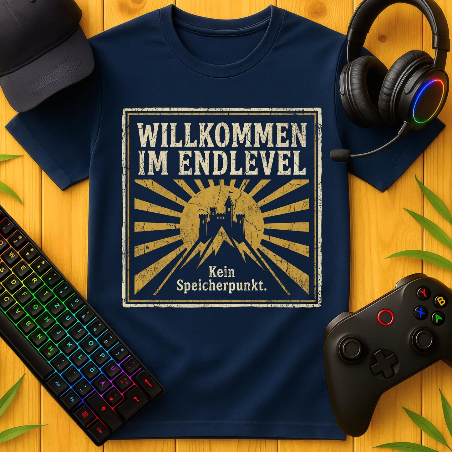 Willkommen im Endlevel T-Shirt