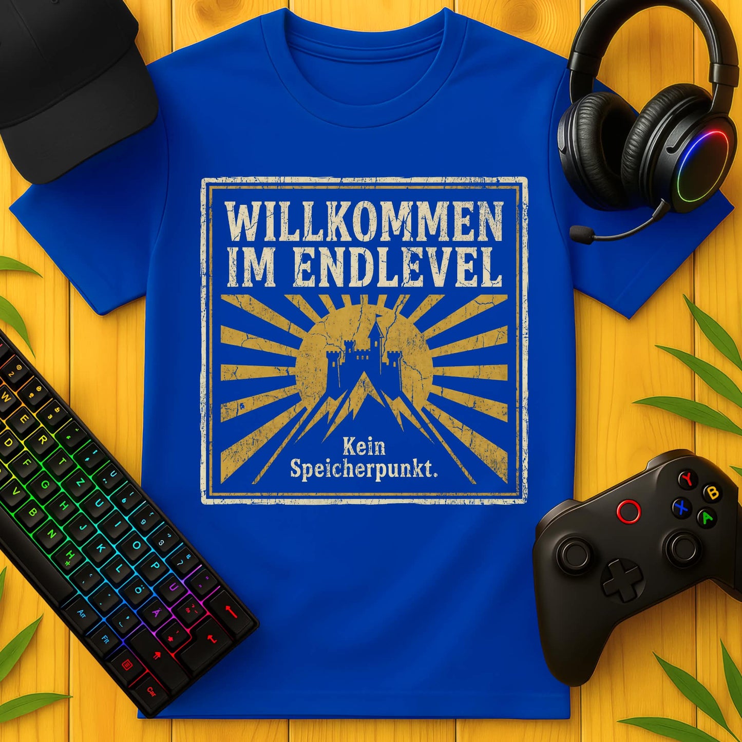 Willkommen im Endlevel T-Shirt