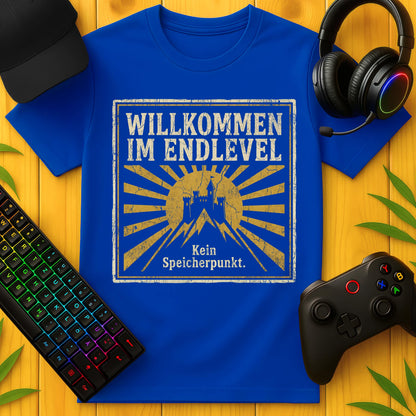 Willkommen im Endlevel T-Shirt
