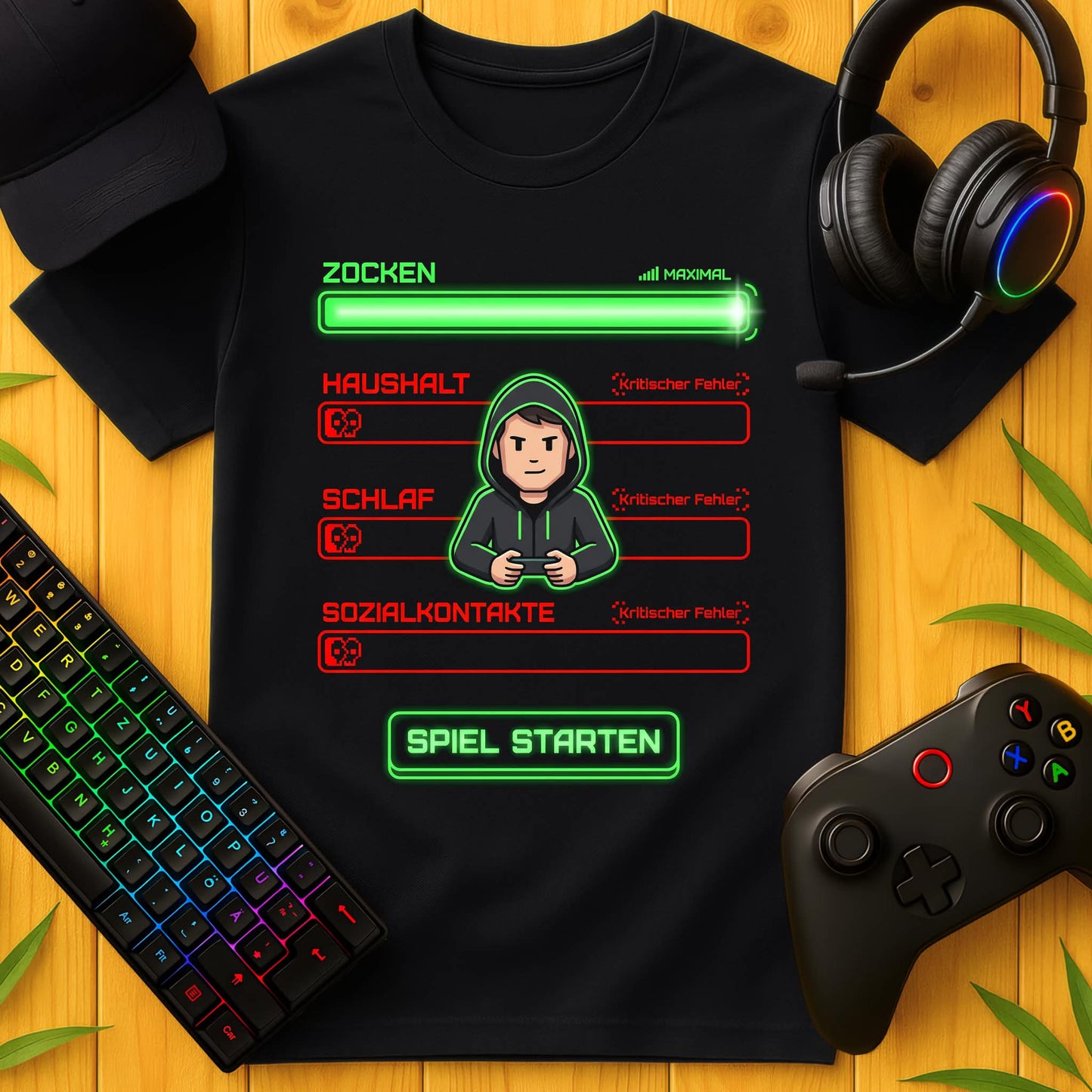 Zocken maximal T-Shirt
