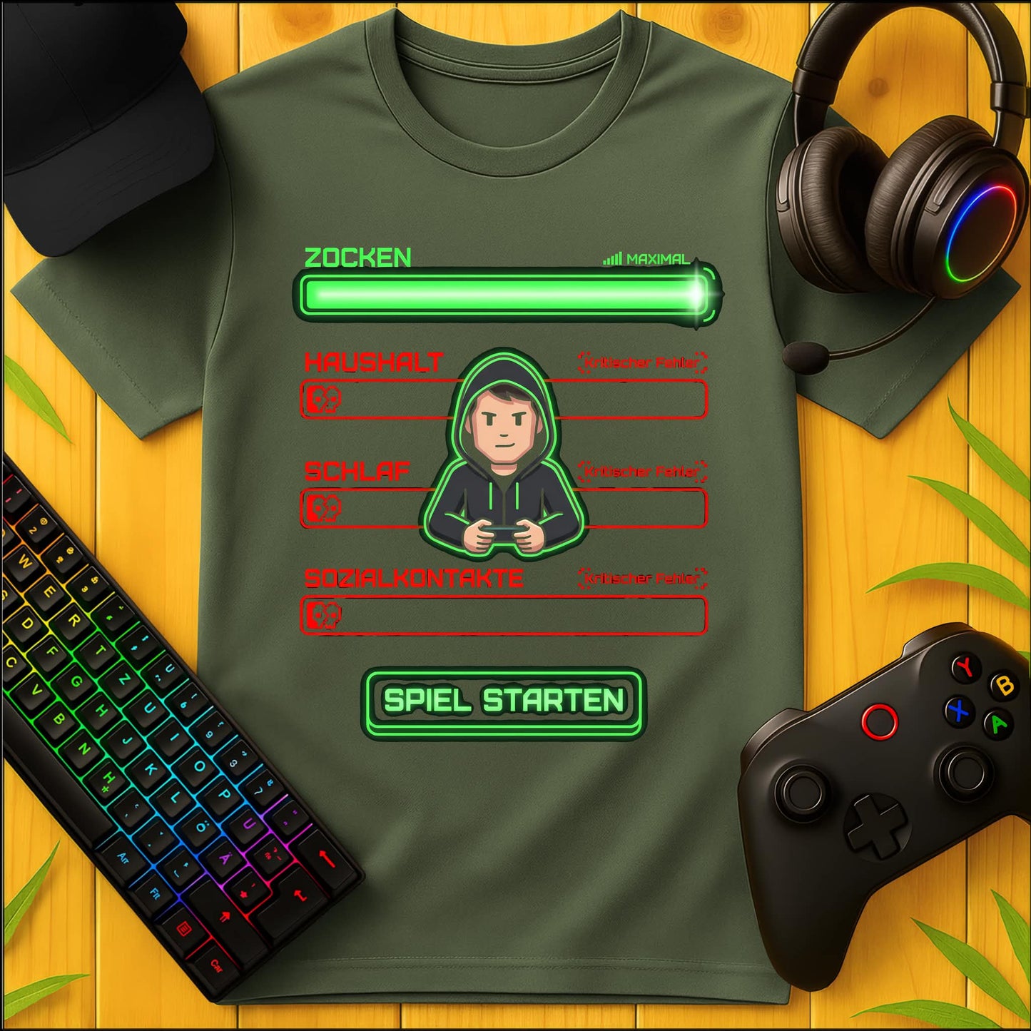 Zocken maximal T-Shirt