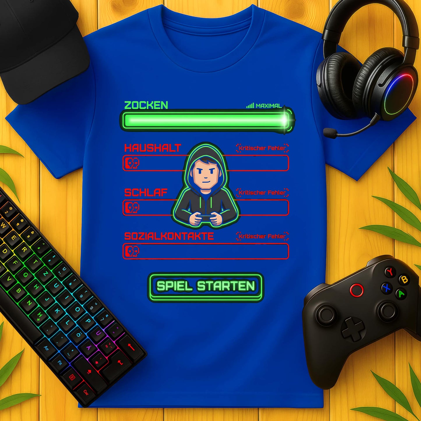Zocken maximal T-Shirt