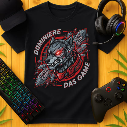 Dominiere Wolf T-Shirt für Kids