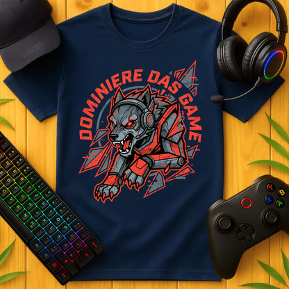 Springender Wolf T-Shirt für Kids