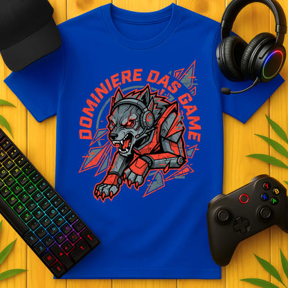 Springender Wolf T-Shirt für Kids