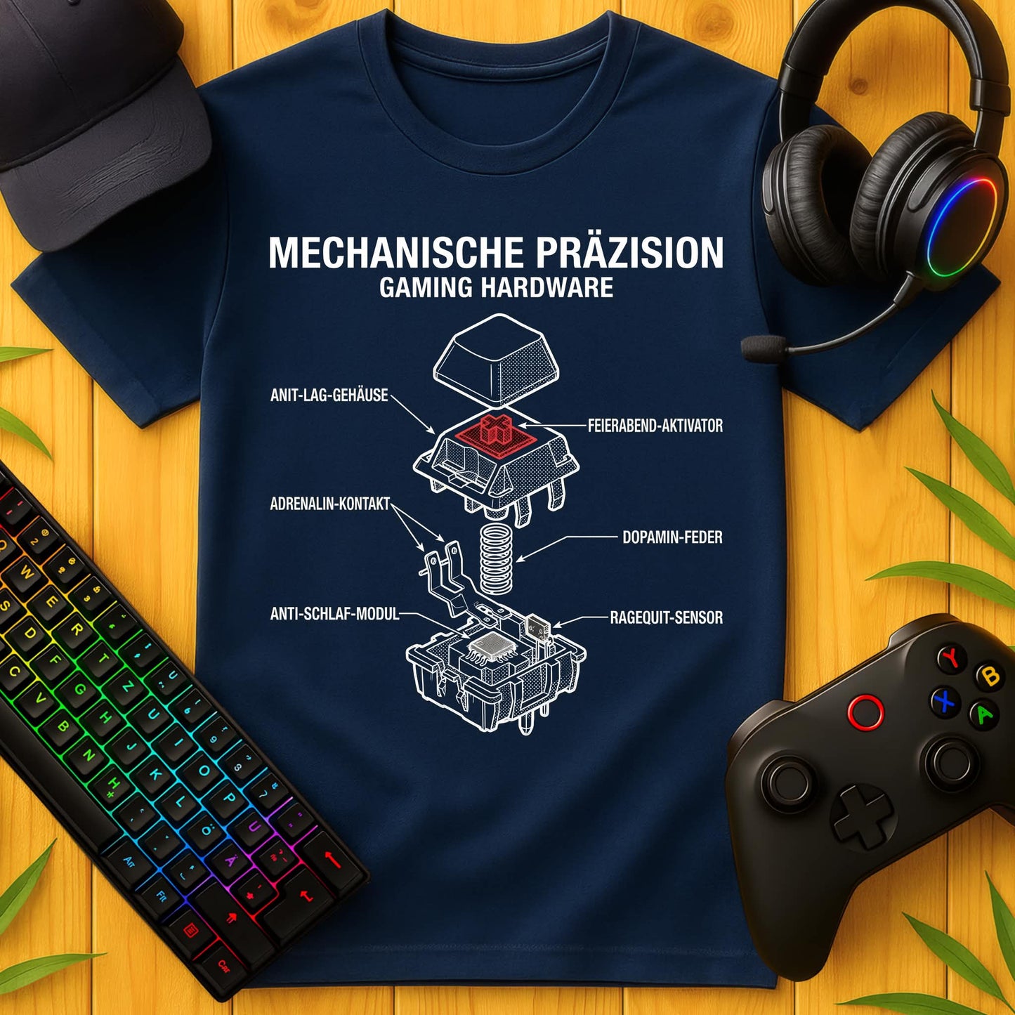 Mechanische Präzision T-Shirt