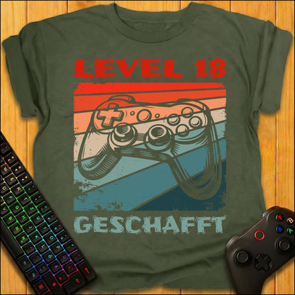 Level 18 Geschafft T-Shirt