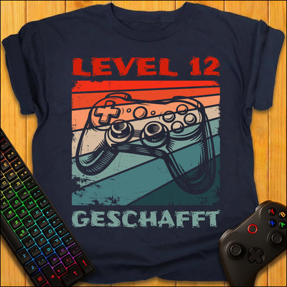 Level 12 Geschafft T-Shirt für Kids