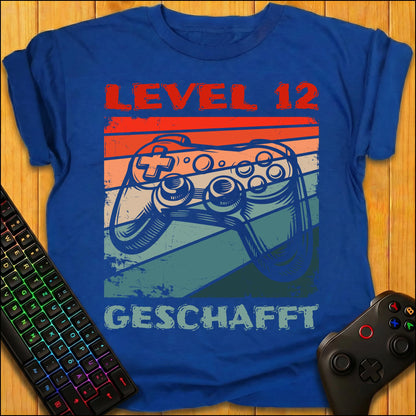 Level 12 Geschafft T-Shirt für Kids