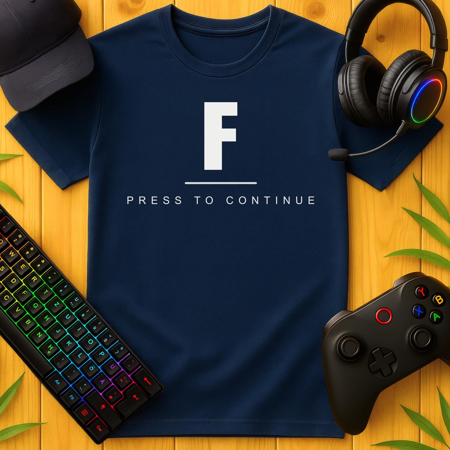 F to Continue T-Shirt für Kids