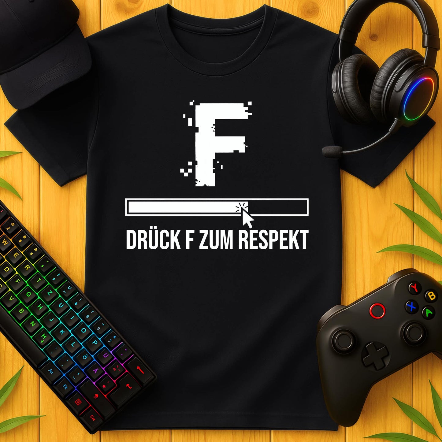 F zum Respekt T-Shirt für Kids