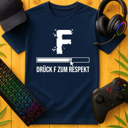 F zum Respekt T-Shirt für Kids