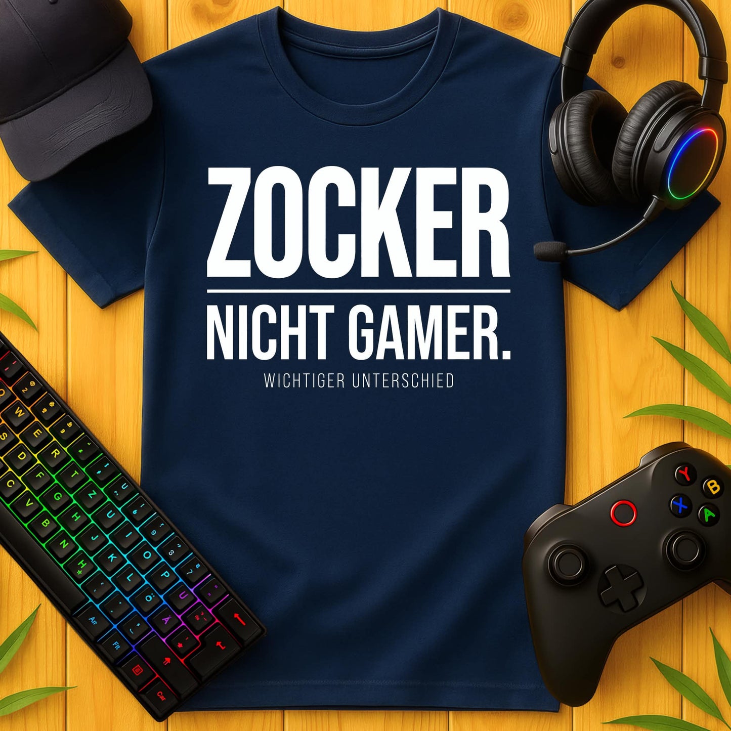 Zocker kein Gamer T-Shirt für Kids